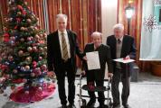 Jubilare 70 Jahre DAV Zugehörigkeit
